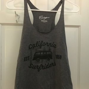California racerback tank top